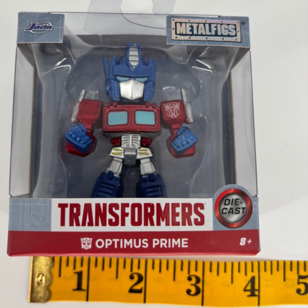 Transformers MetalFigs BUMBLEBEE & OPTIMUS PRIME 2 Pack 044